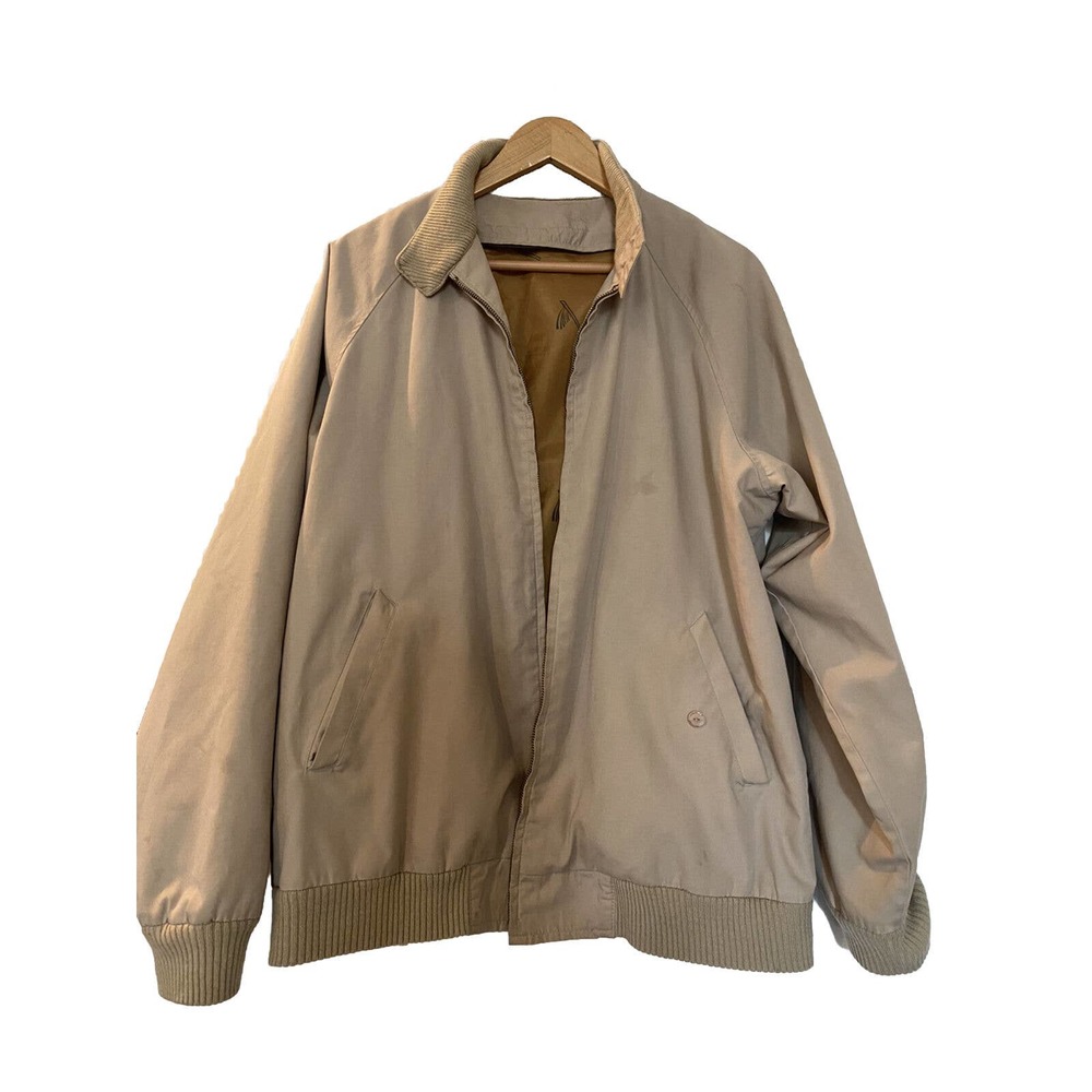 Vintage Orvis Full Lined Fly-fishing Windbreaker jacket Members Only Style Large